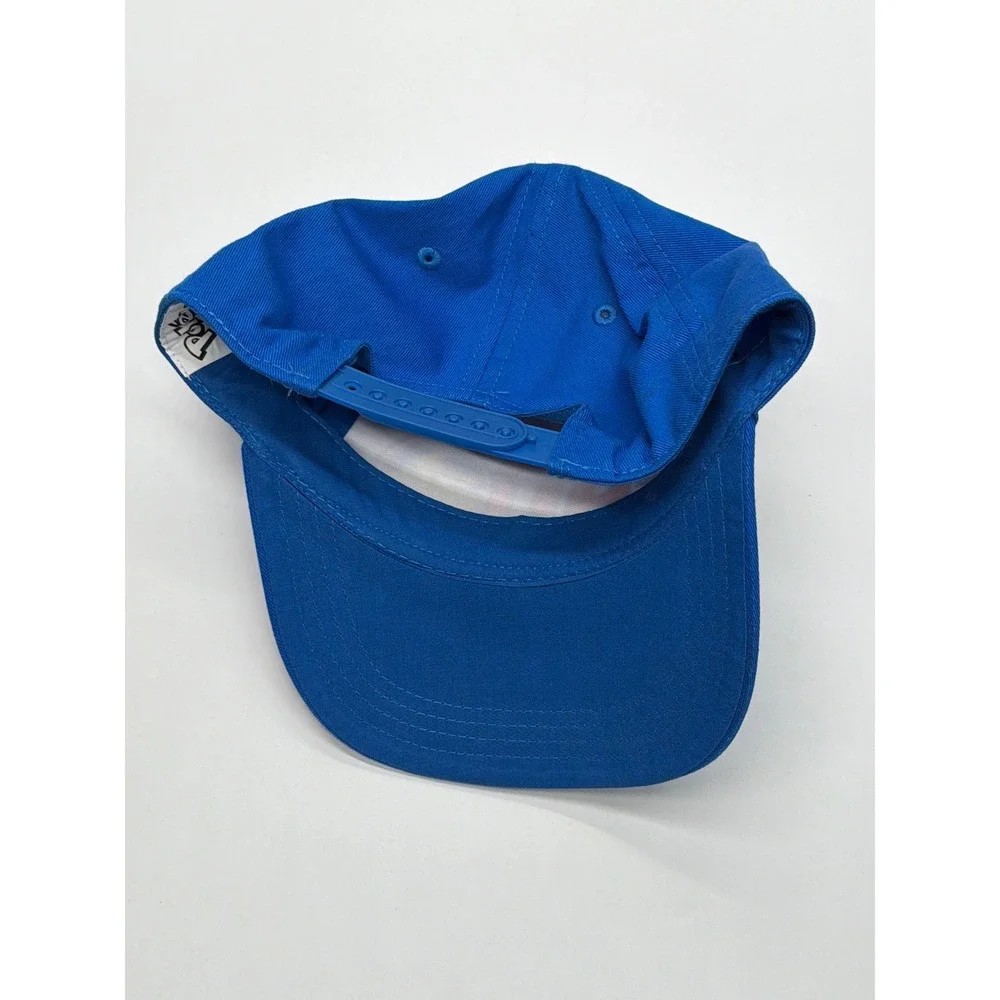 Pokemon Pikachu Blue White Youth Snapback Hat‎ #025 Graphic Baseball Cap OSFM